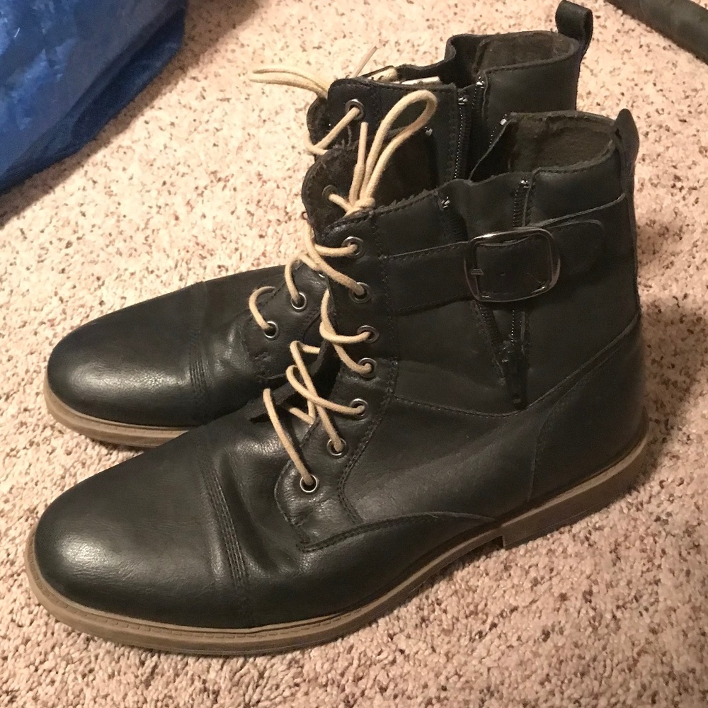 Black boots